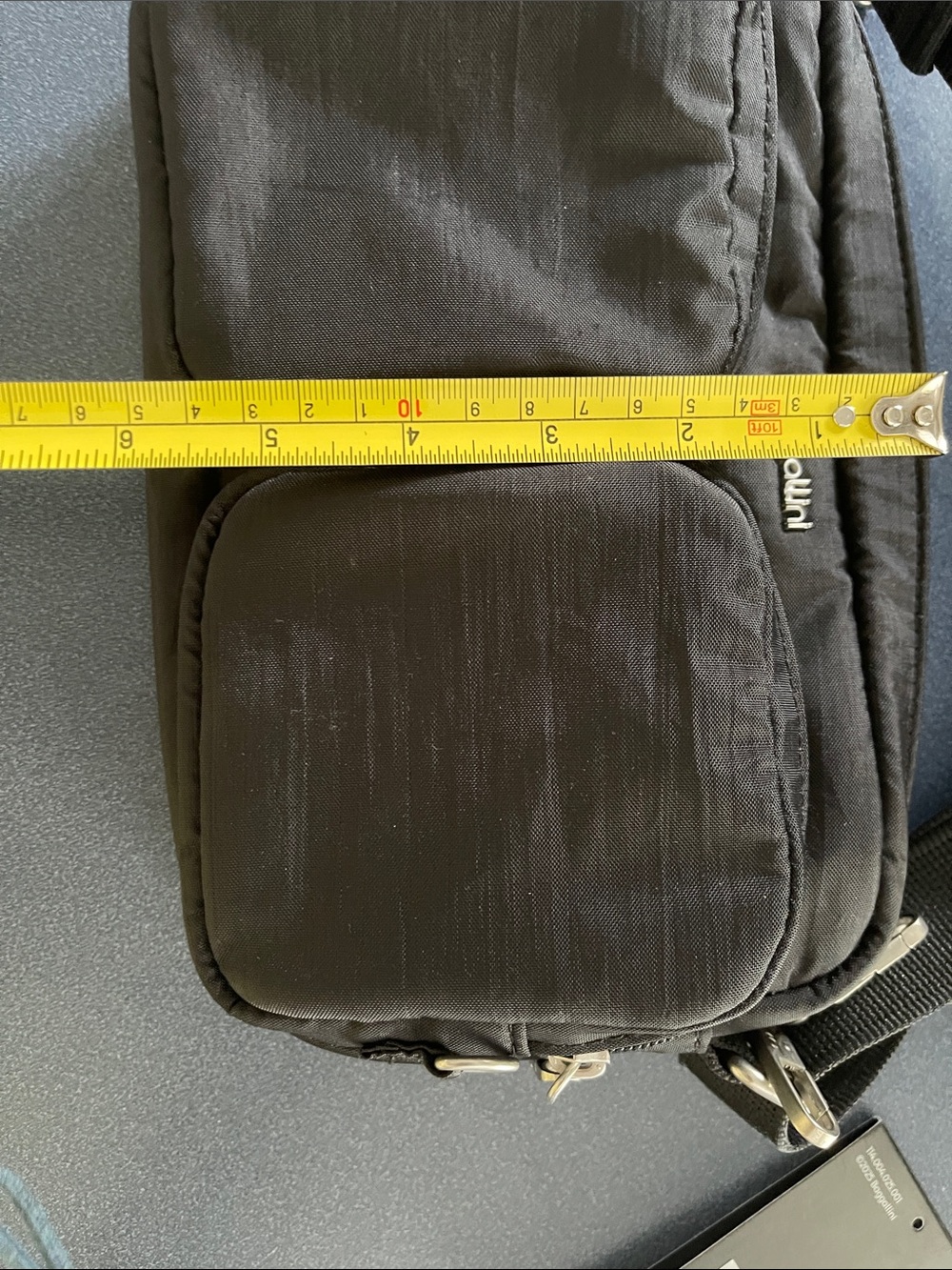 Baggallini Black Crossbody Belt Bag with Dual Front Pockets NWT - Picture 8 of 8